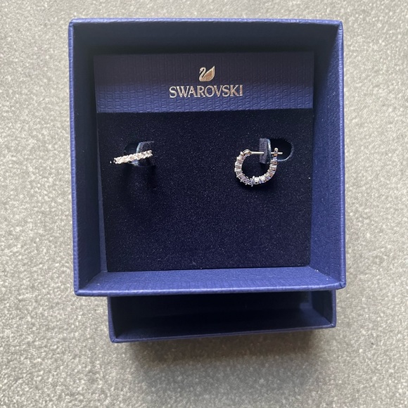 SWAROVSKI Matrix Vittore hoop earrings - Picture 4 of 8